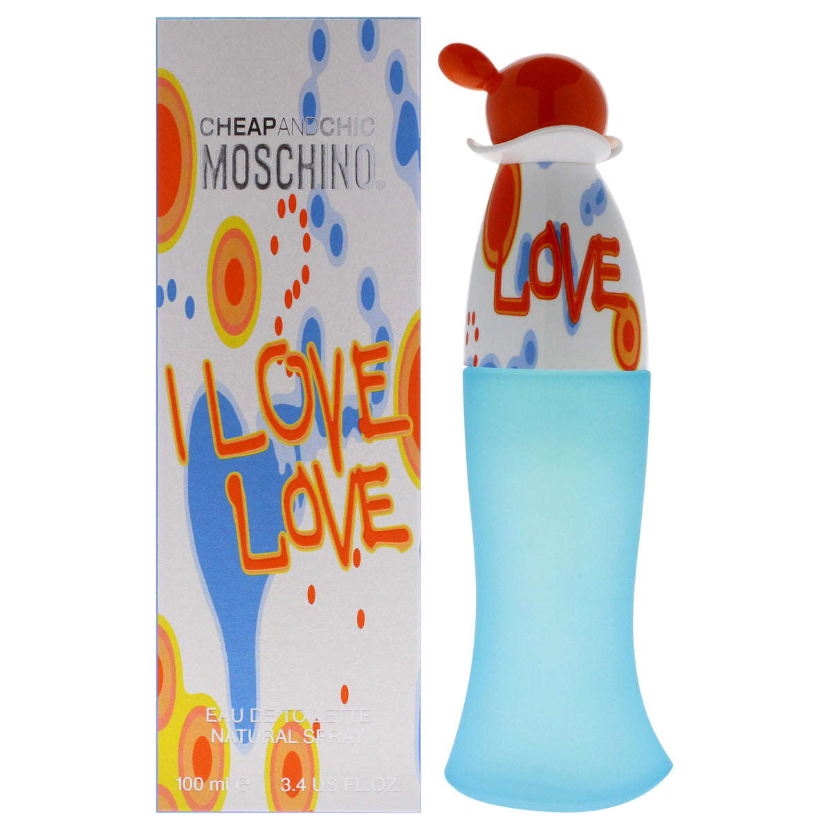 Moschino I Love Love Cheap And Chic Women's Eau de Toilette 3.4 FL OZ | 100 ML