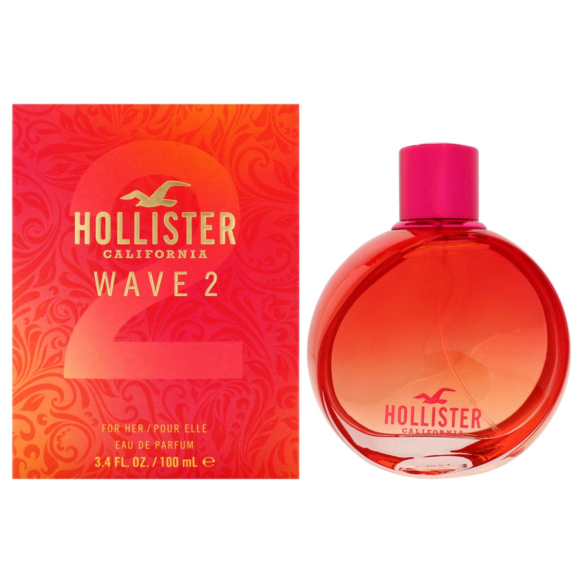 Hollister Wave 2 Women's Eau de Parfum 3.4 FL OZ | 100 ML