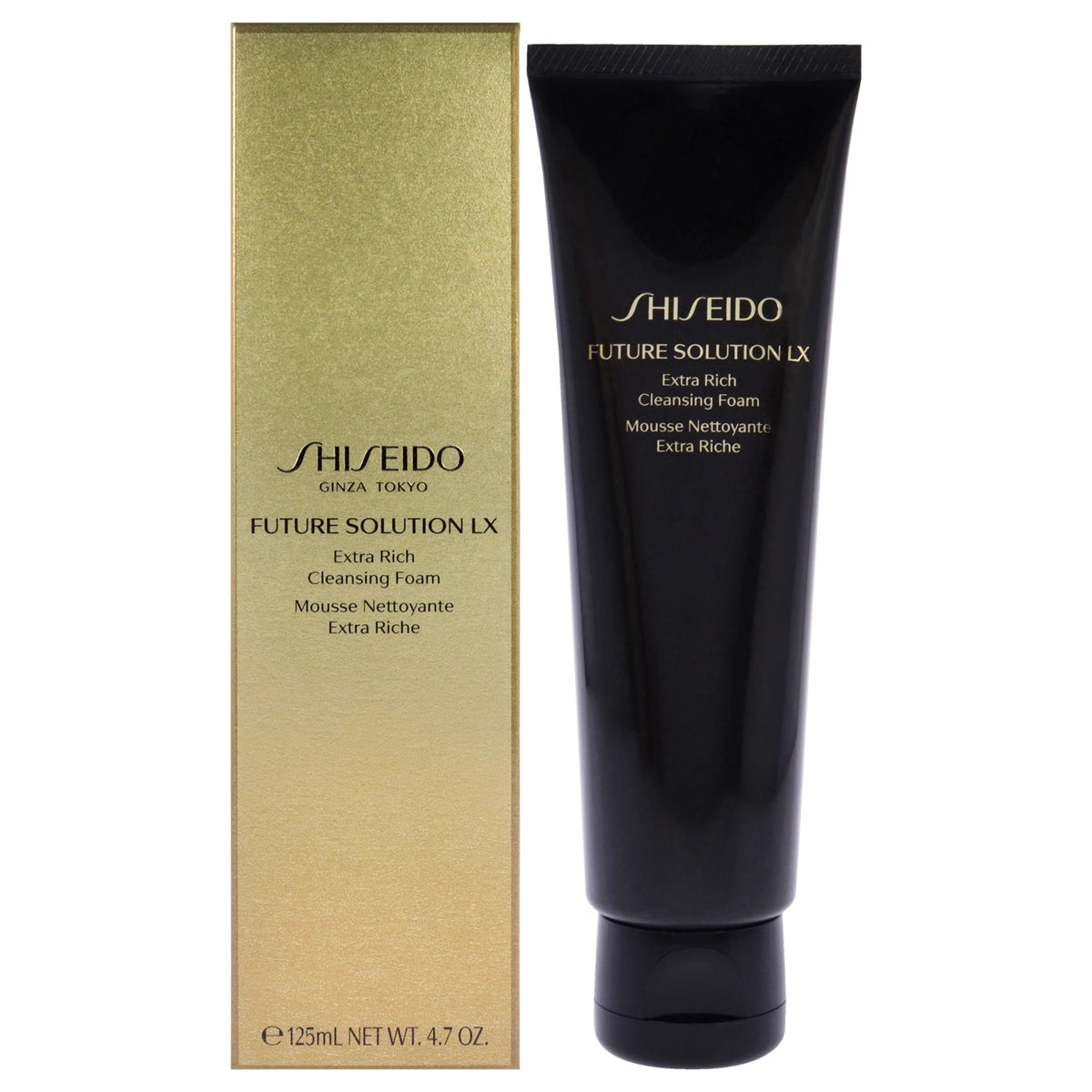 Shiseido Future Solution LX Extra Rich Cleansing Foam Unisex Face Washes 4.7 FL OZ | 139 ML