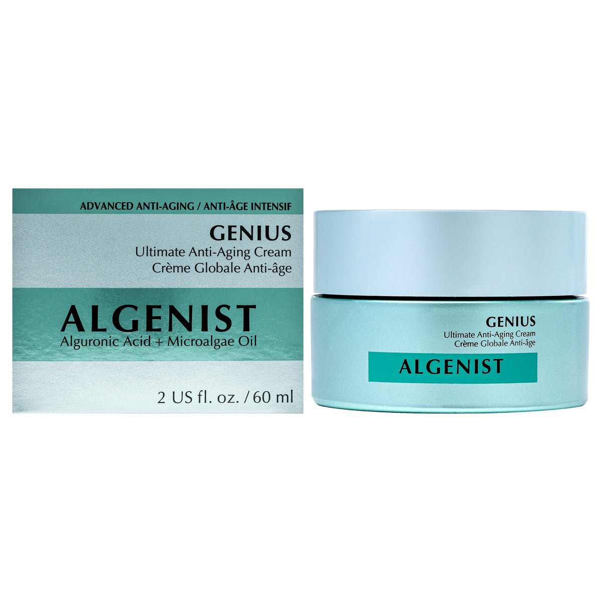 Algenist Genius Ultimate Anti-Aging Cream Unisex Wrinkle Care 2 OZ | 60 ML