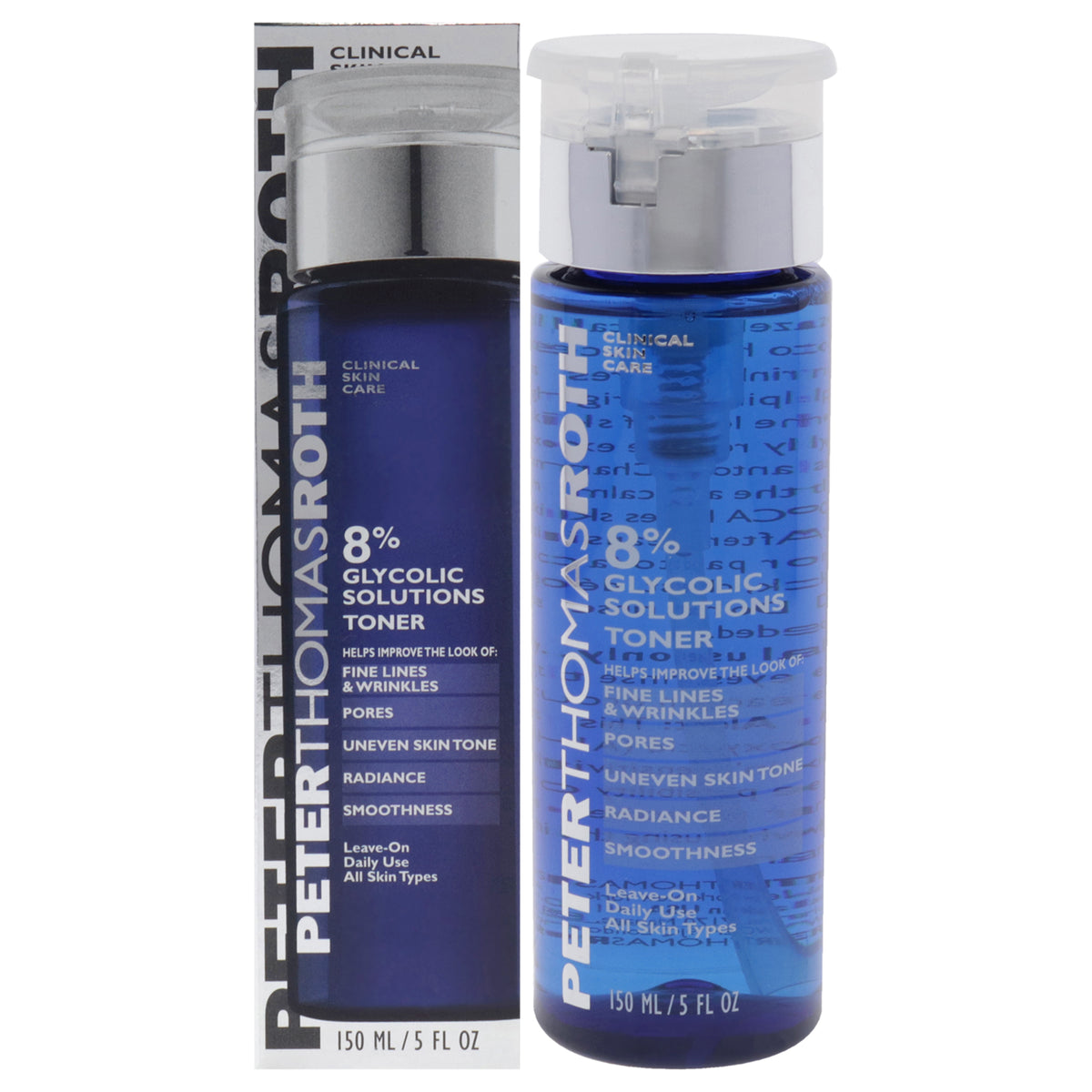 Peter Thomas Roth Glycolic Solutions 8 Percent Toner Unisex Toners & Astringents 5 OZ | 150 ML