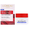LOreal Paris Revitalift Anti-Wrinkle Plus Firming Night Moisturizer Unisex Night Creams 1.7 FL OZ | 50 ML