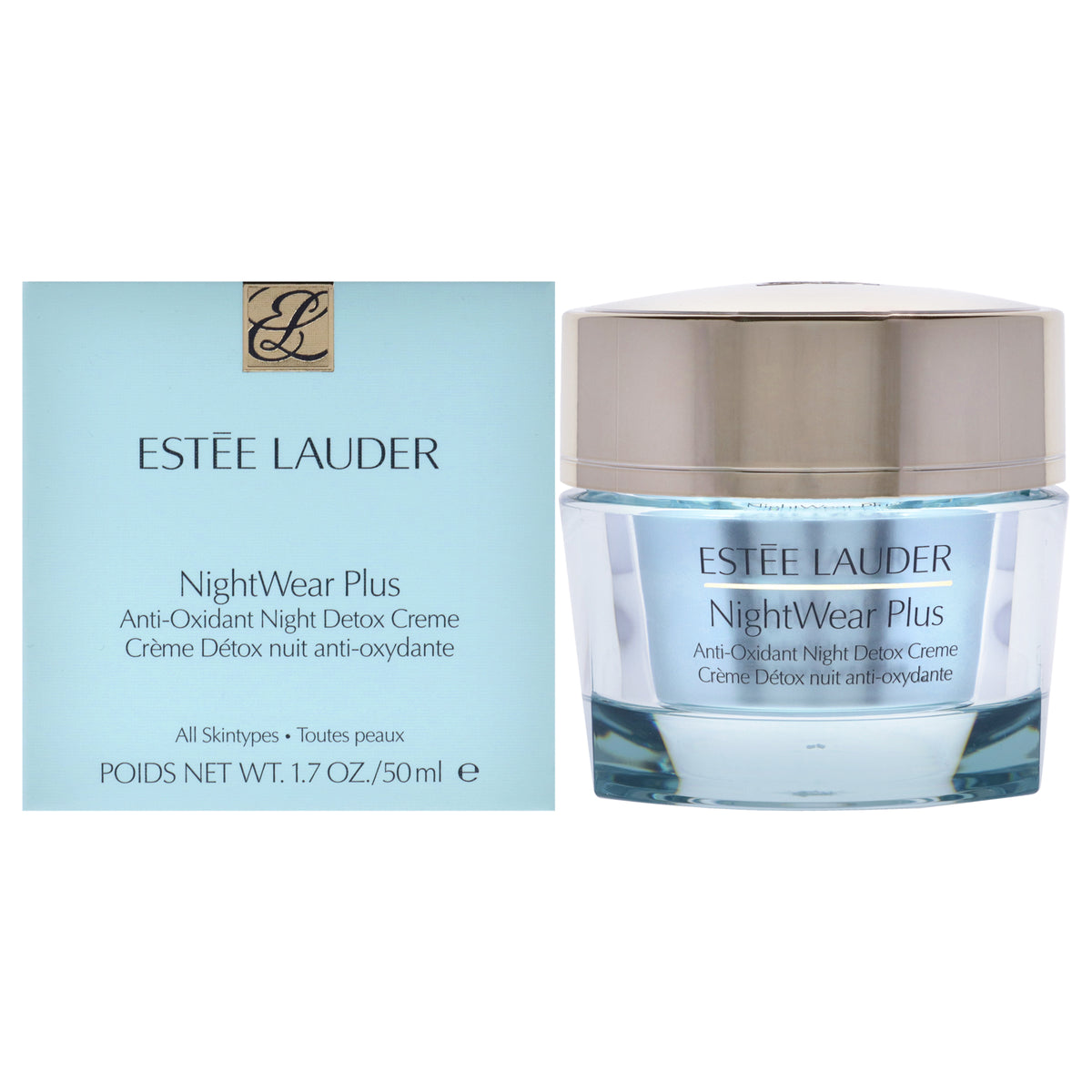 Estee Lauder NightWear Plus Anti-Oxidant Night Detox Creme Women's Night Creams 1.7 OZ | 50 ML