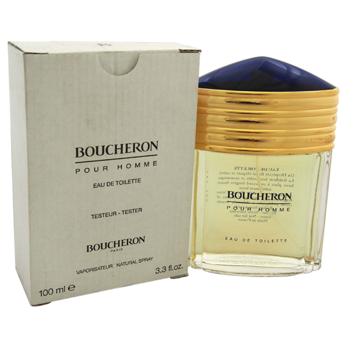 Boucheron Boucheron for Men's Fragrance Testers Tester 3.3 FL OZ | 100 ML