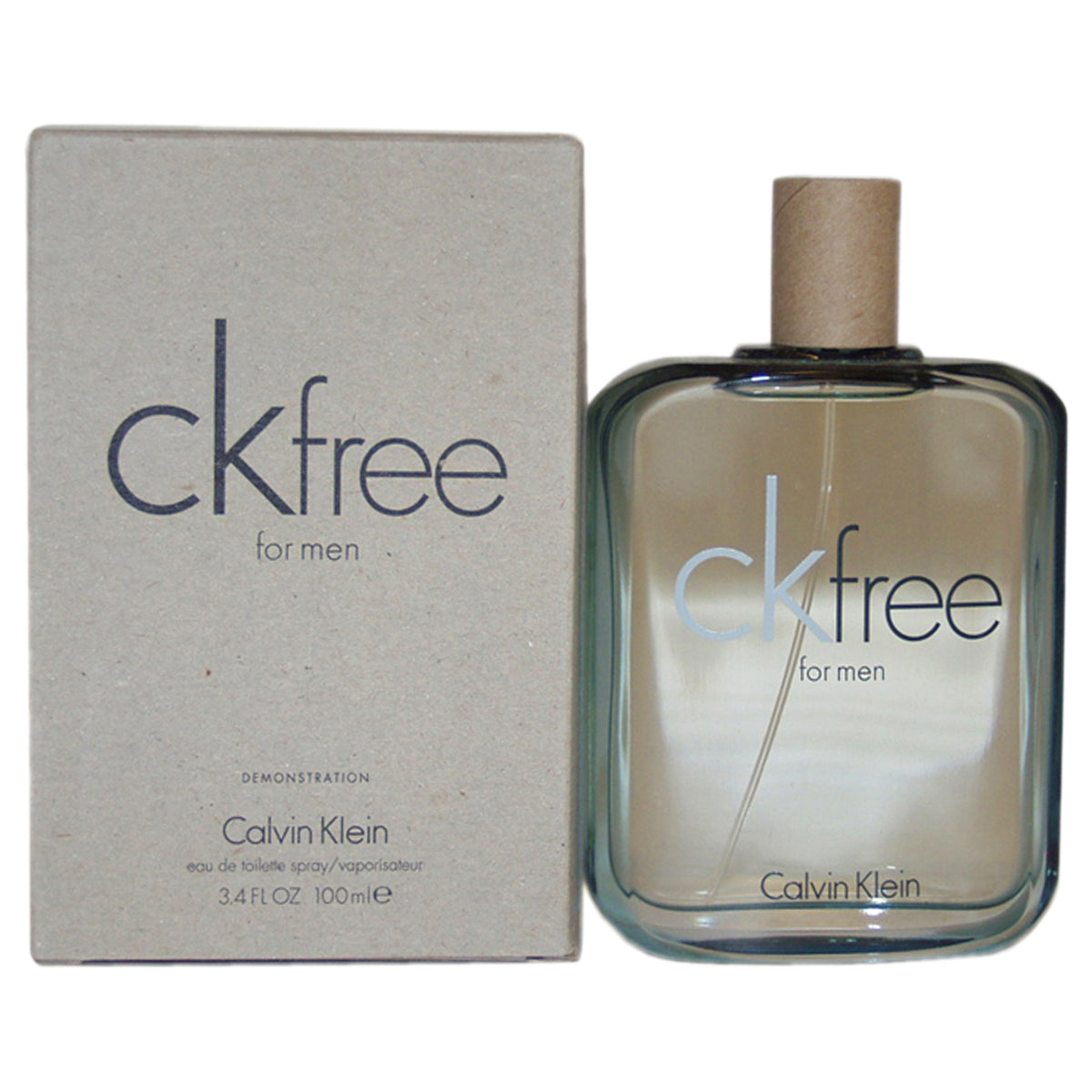 Calvin Klein CK Free Men's Eau De Toilette Fragrance Testers Tester 3.4 FL OZ | 100 ML