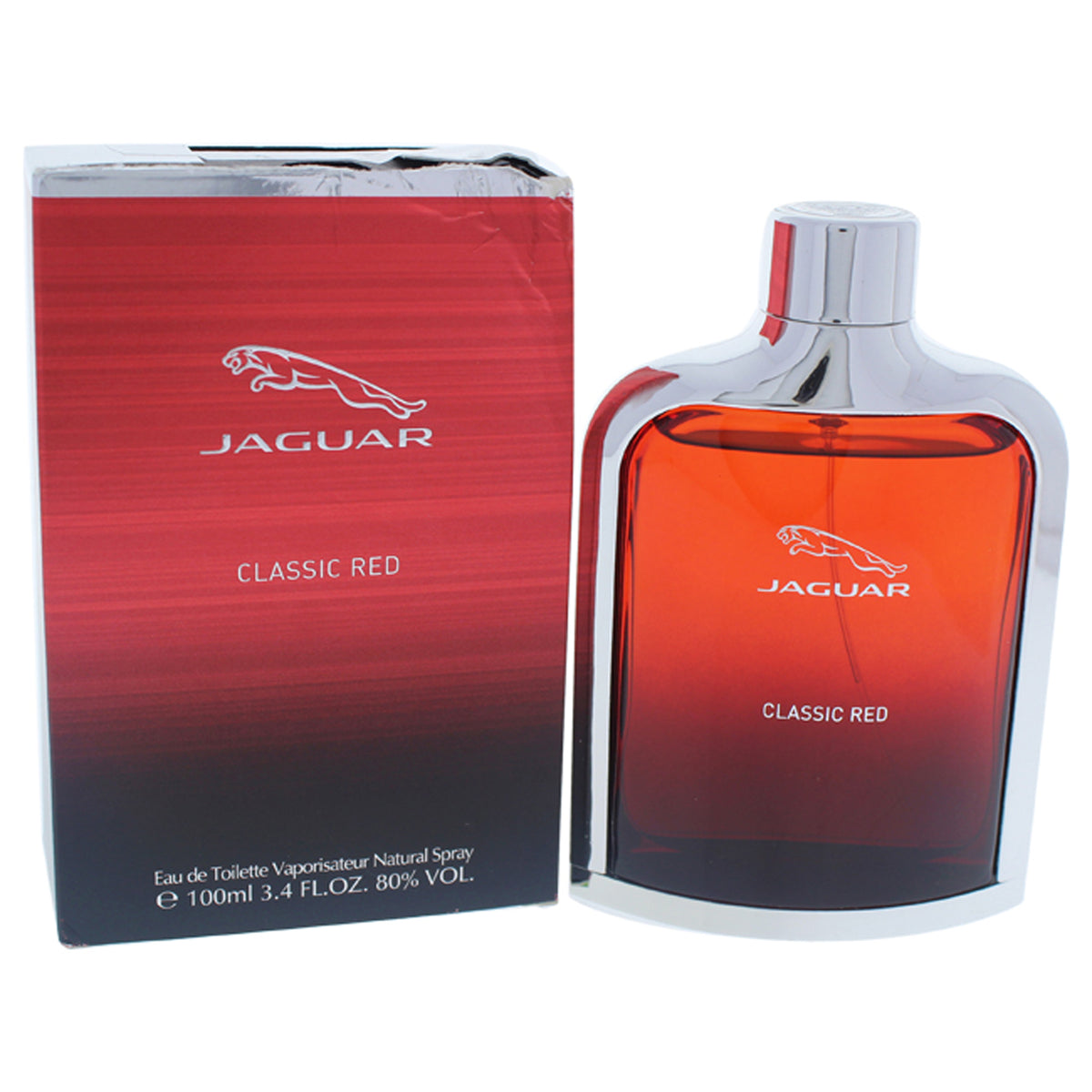 Jaguar Jaguar Classic Red Men's Eau De Toilette Fragrance Testers Tester 3.4 FL OZ | 100 ML