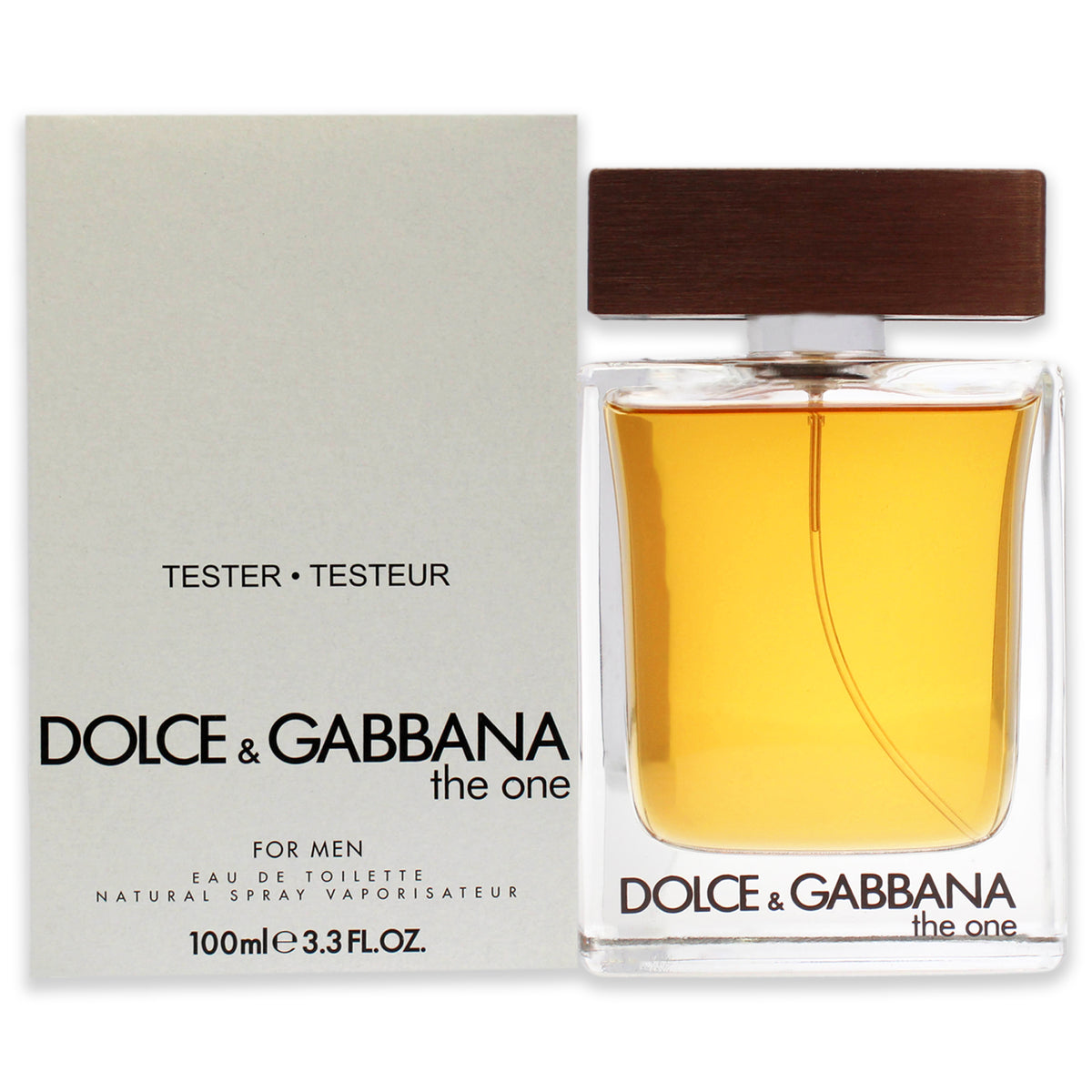 Dolce and Gabbana The One for Men's Fragrance Testers Tester 3.3 FL OZ | 100 ML