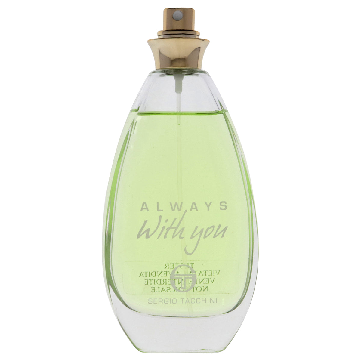Sergio Tacchini Always With You Women's Fragrance Testers Tester 3.3 FL OZ | 100 ML