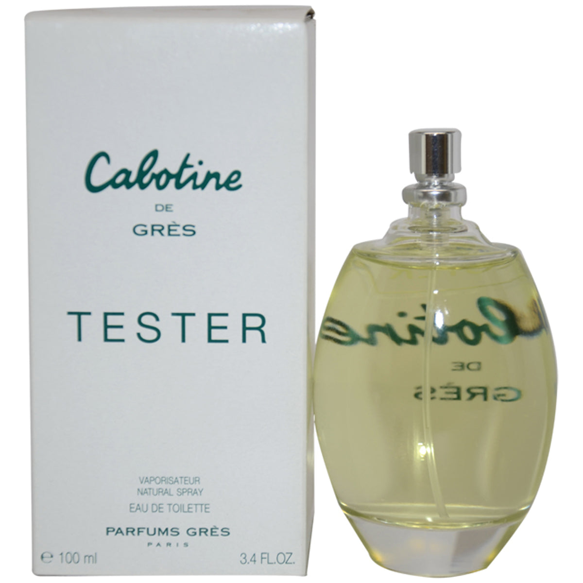 Parfums Gres Cabotine for Women's Fragrance Testers Tester 3.4 FL OZ | 100 ML
