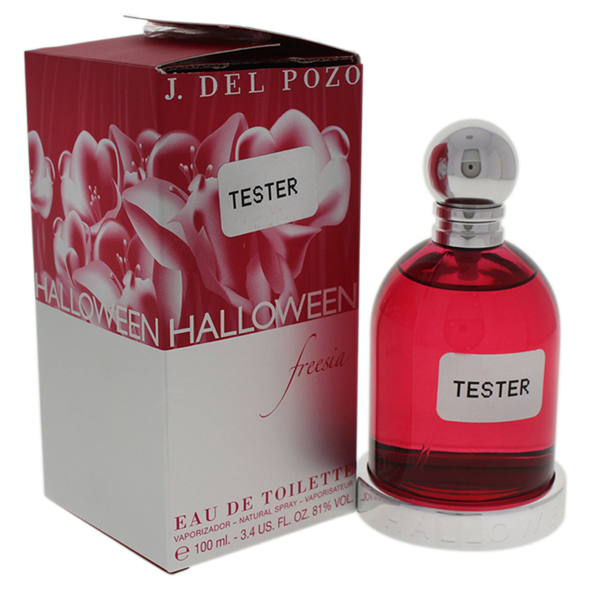 J. Del Pozo Halloween Freesia Women's Eau De Toilette Spray Fragrance Testers Tester 3.4 FL OZ | 100 ML
