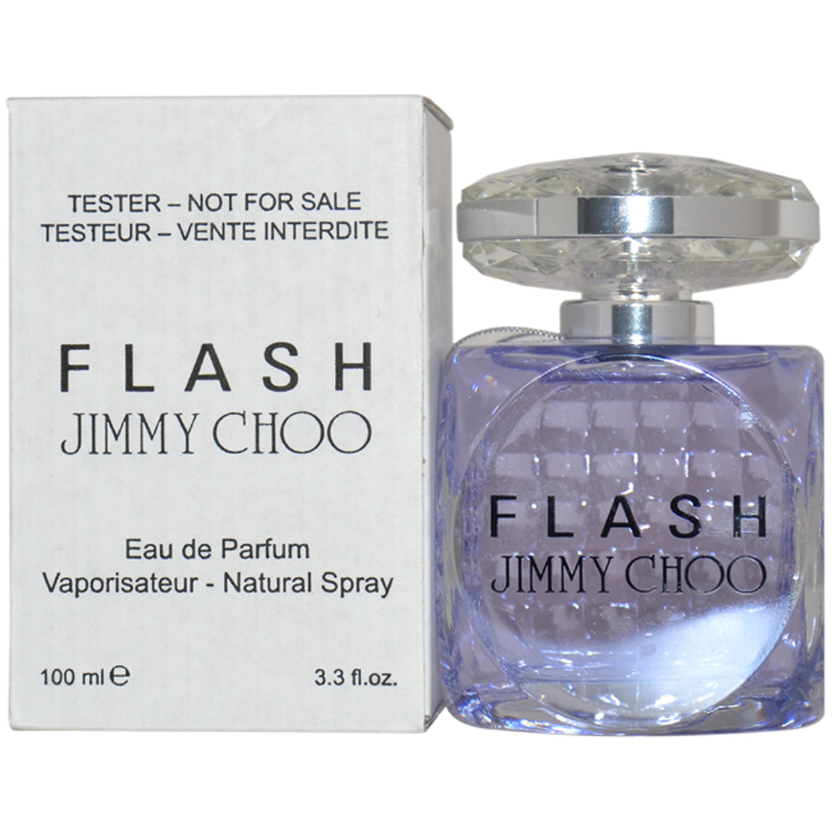 Jimmy Choo Flash Women's Eau De Parfum Fragrance Testers Tester 3.3 FL OZ | 100 ML