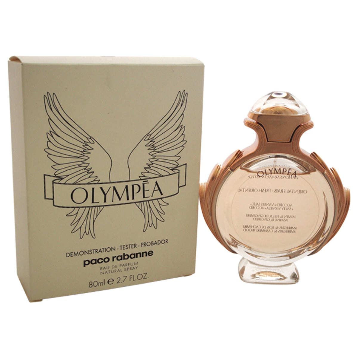Paco Rabanne Olympea Women's Eau De Parfum Fragrance Testers Tester 2.7 FL OZ | 80 ML
