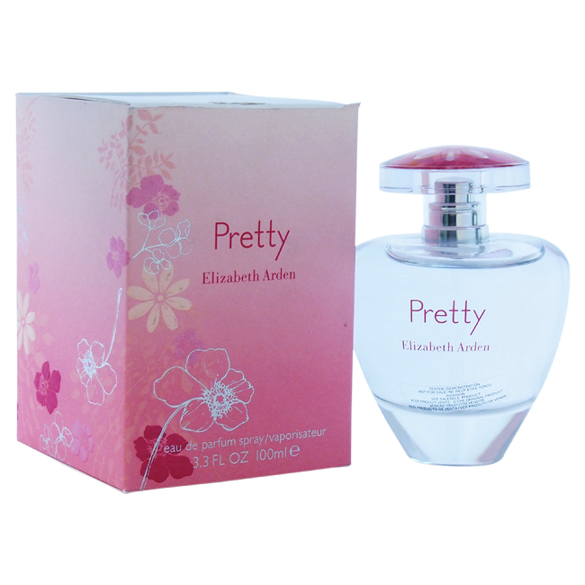Elizabeth Arden Pretty Women's Eau De Parfum Fragrance Testers Tester 3.3 FL OZ | 100 ML