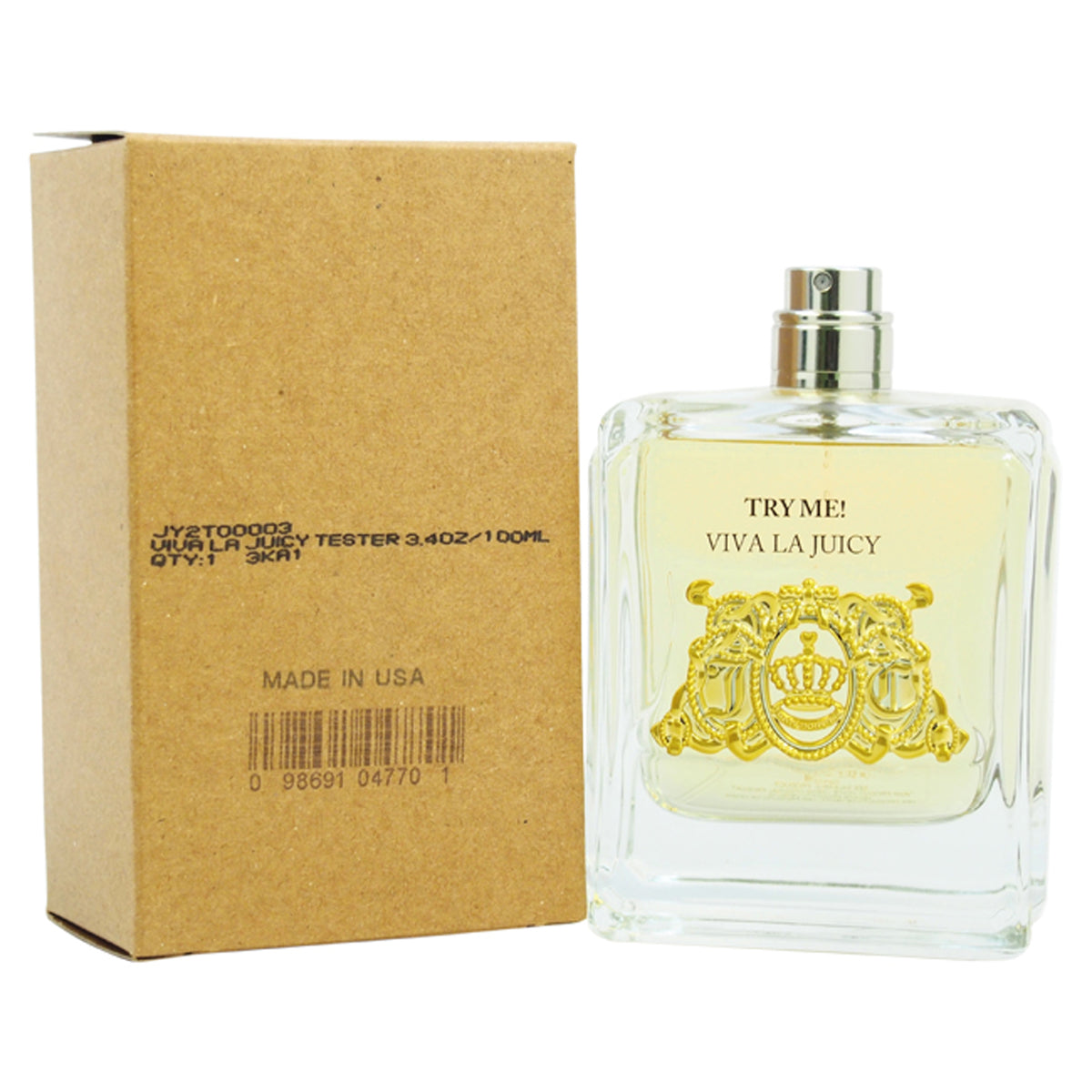 Juicy Couture Viva La Juicy Women's Eau De Parfum Fragrance Testers Tester 3.4 FL OZ | 100 ML