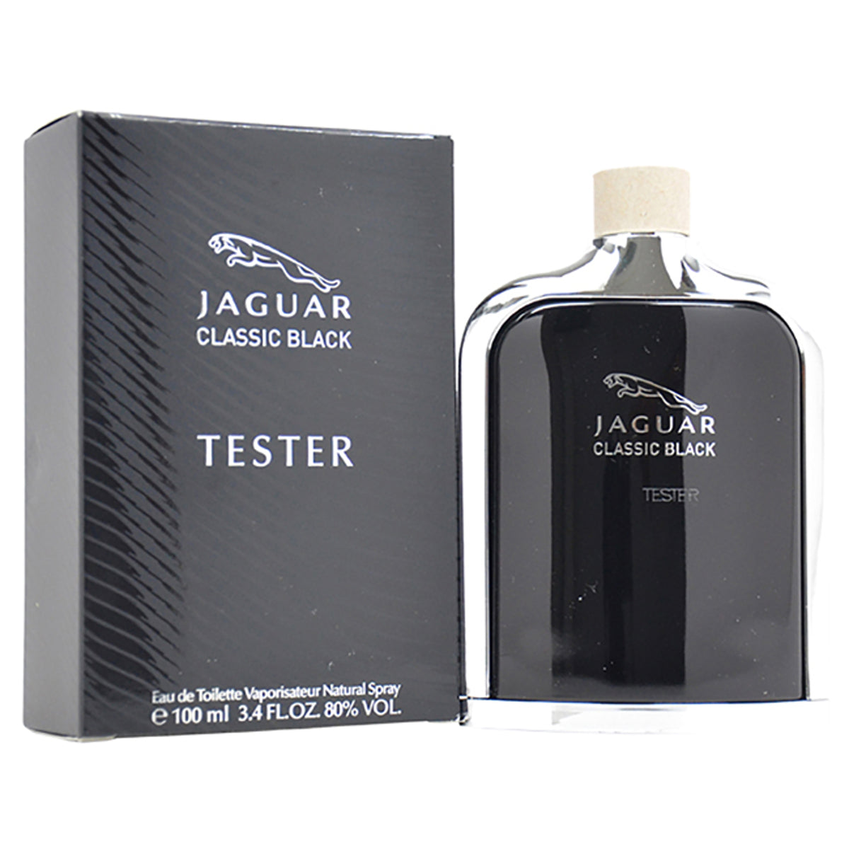 Jaguar Jaguar Classic Black Men's Fragrance Testers Tester 3.4 FL OZ | 100 ML