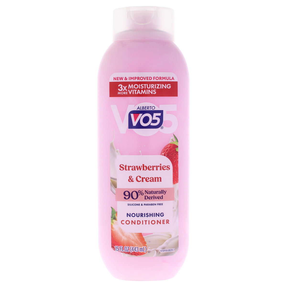Alberto VO5 Moisturizing Strawberries Cream Conditioner Unisex Conditioners 15 OZ | 444 ML