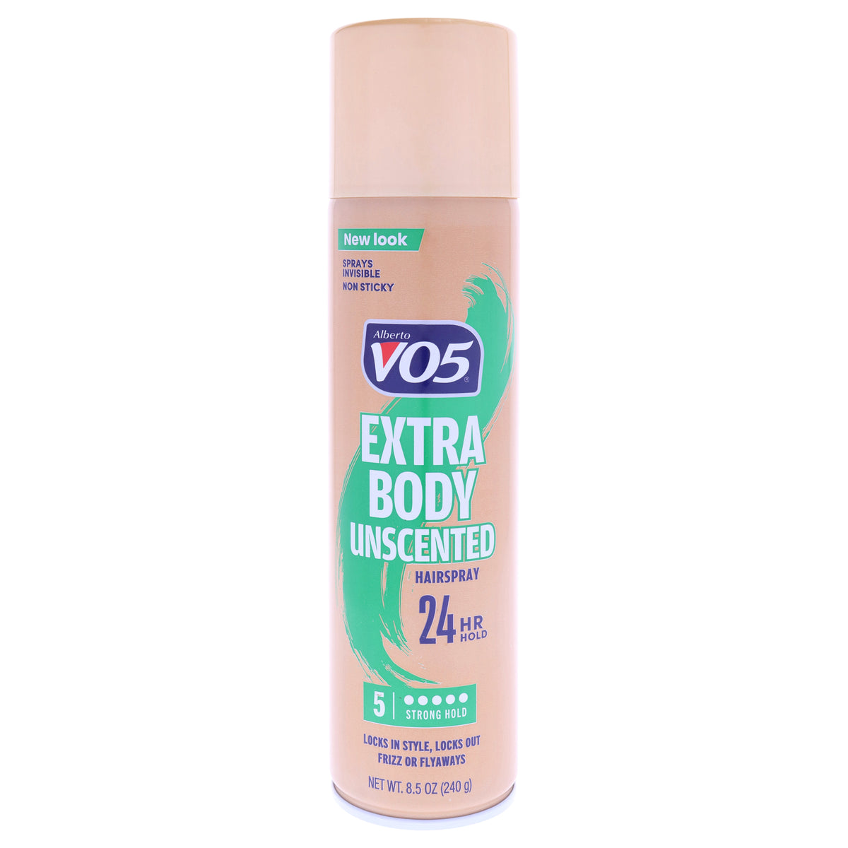 Alberto VO5 Crystal Clear Extra Body Unscented Hair Spray Unisex Hair Sprays 8.5 OZ | 250 ML