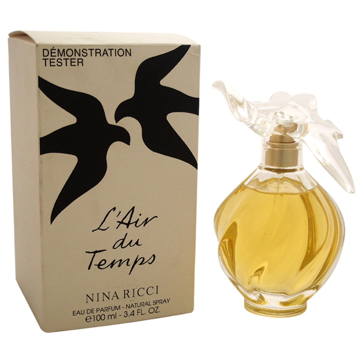 Nina Ricci L'Air du Temps for Women's Fragrance Testers Tester 3.4 FL OZ | 100 ML