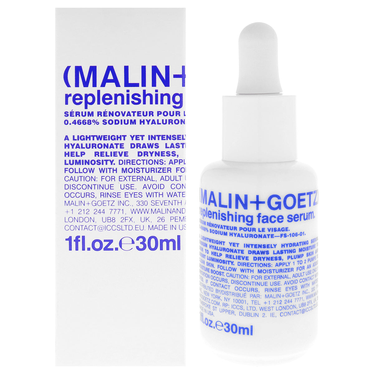 Malin + Goetz Replenishing Face Serum Women's Face Serums 1 FL OZ | 30 ML
