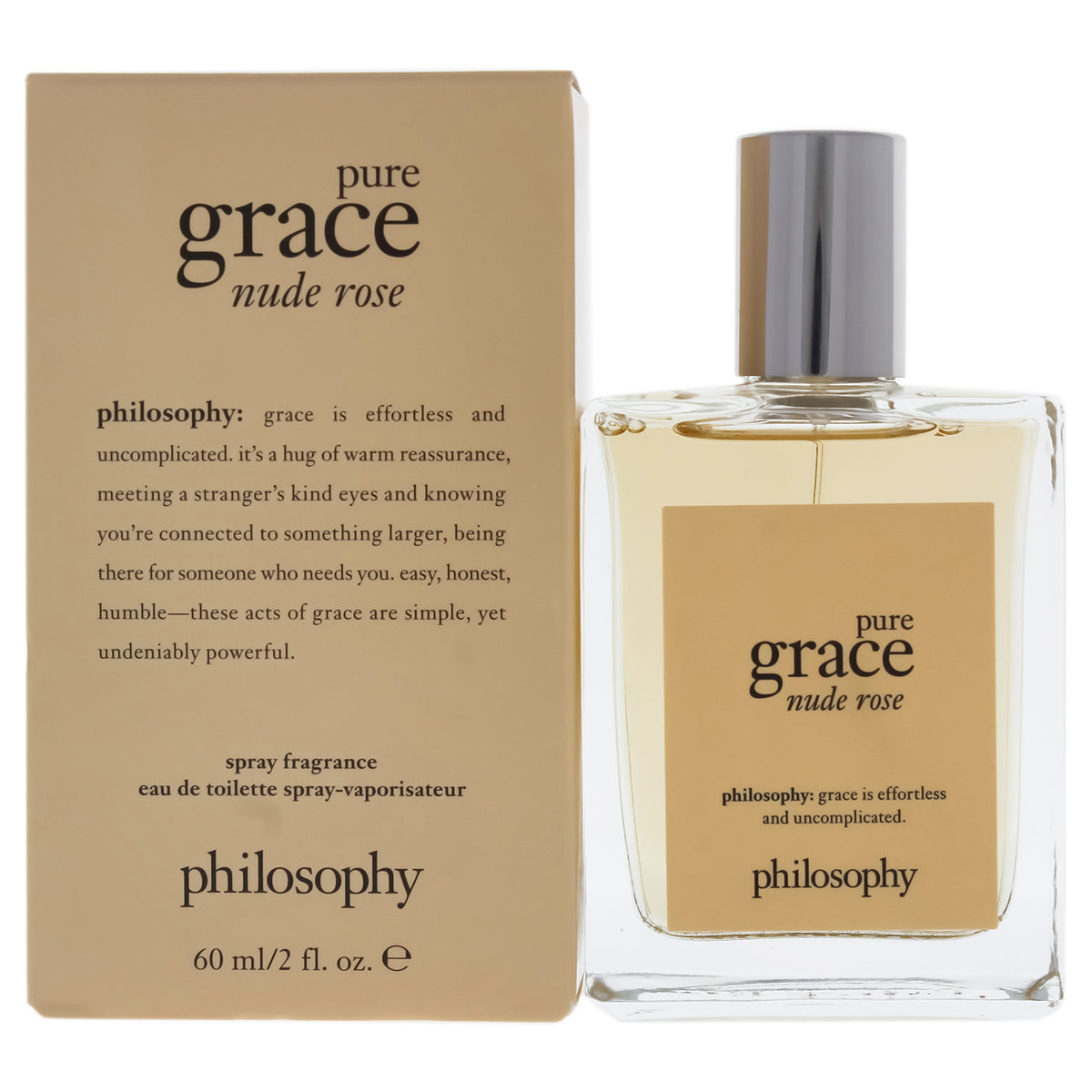 Philosophy Pure Grace Nude Rose Women's Eau de Toilette 2 FL OZ | 60 ML