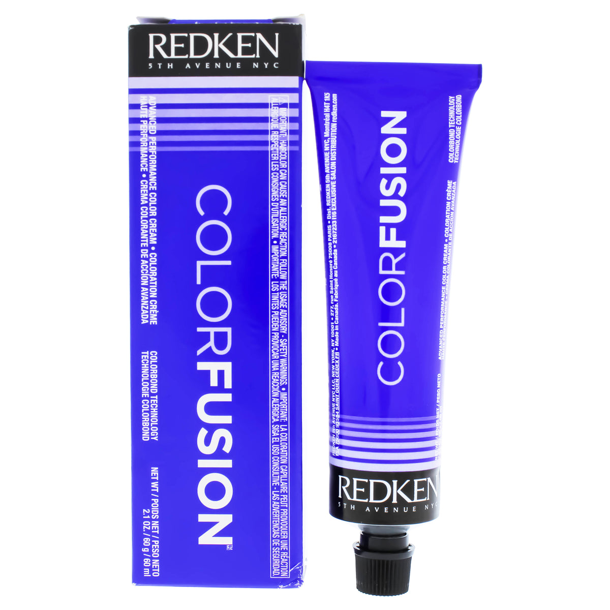 Redken Color Fusion Color Cream Cool Fashion 9Vg Violet-Gold Unisex Color Dye 2.1 OZ | 62 G