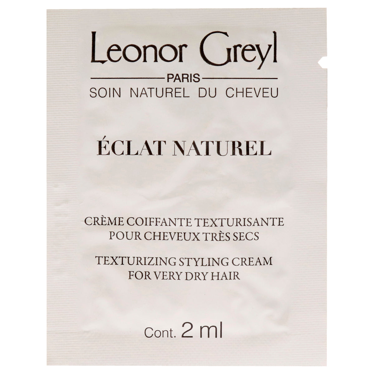 Leonor Greyl Eclat Naturel Texturizing Styling Cream Unisex Creams & Lotions 0.067 OZ | 2 ML