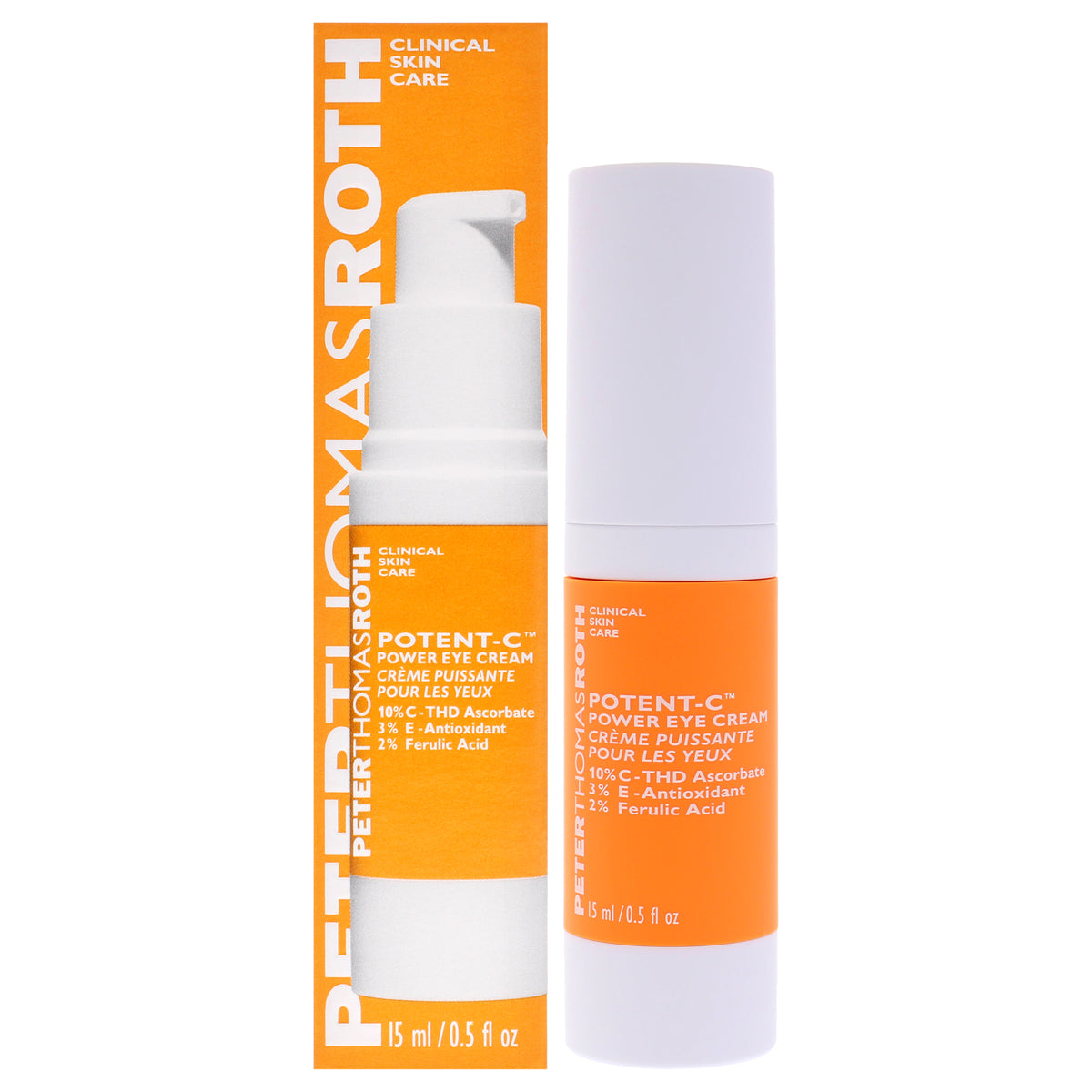 Peter Thomas Roth Potent-C Power Eye Cream Unisex Eye Creams 0.5 FL OZ | 15 ML
