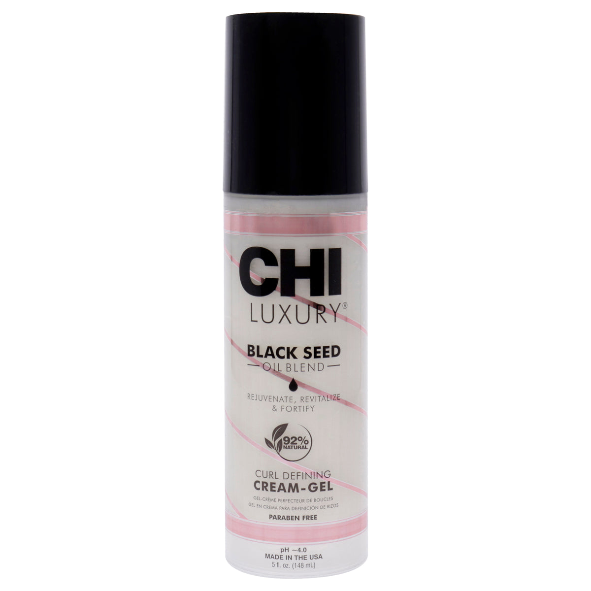 CHI Luxury Black Seed Oil Curl Defining Cream Gel Unisex Creams & Lotions 5 FL OZ | 147 ML