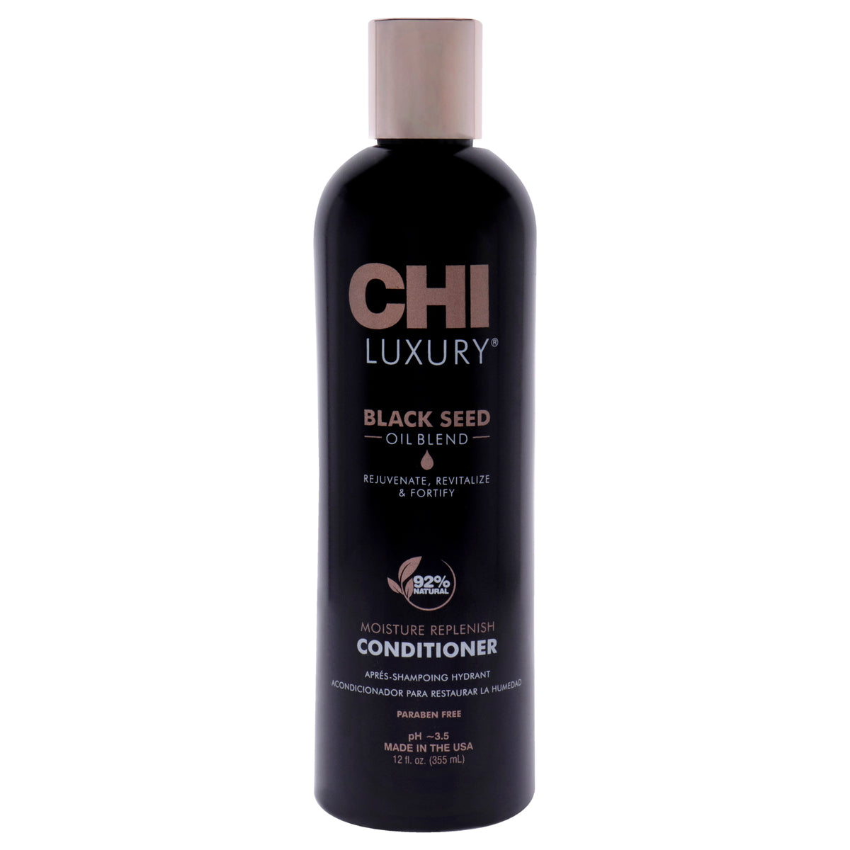 CHI Luxury Black Seed Oil Moisture Replenish Conditioner Unisex Conditioners 12 OZ | 355 ML
