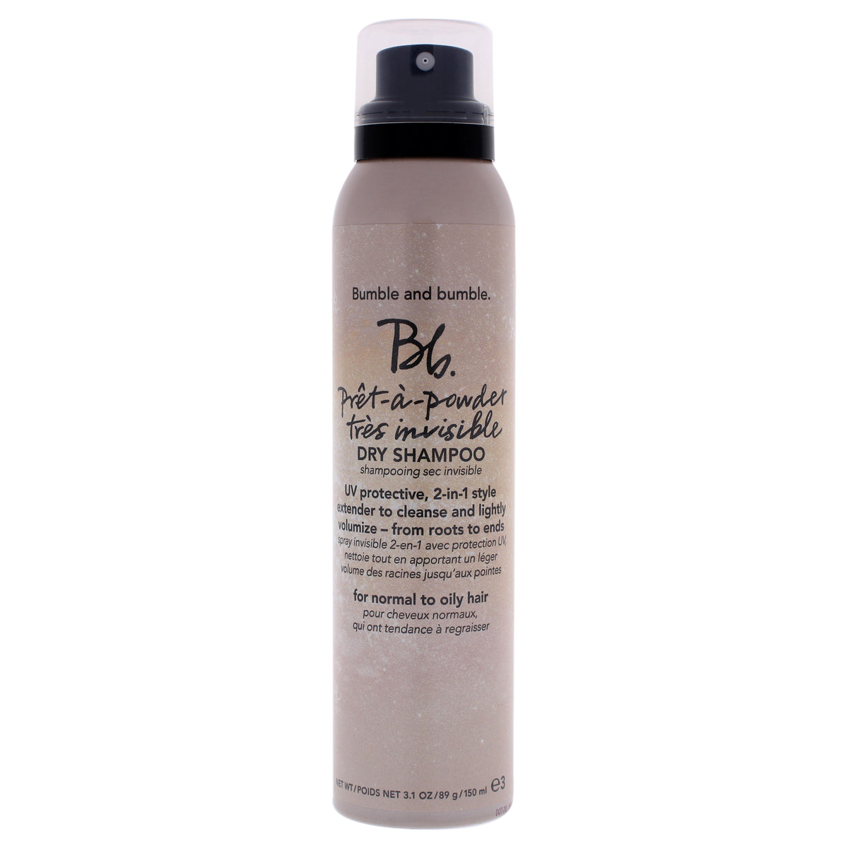 Bumble and Bumble Pret-a-Powder Tres Invisible Dry Shampoo Unisex Dry Shampoos 3.1 FL OZ | 91 ML