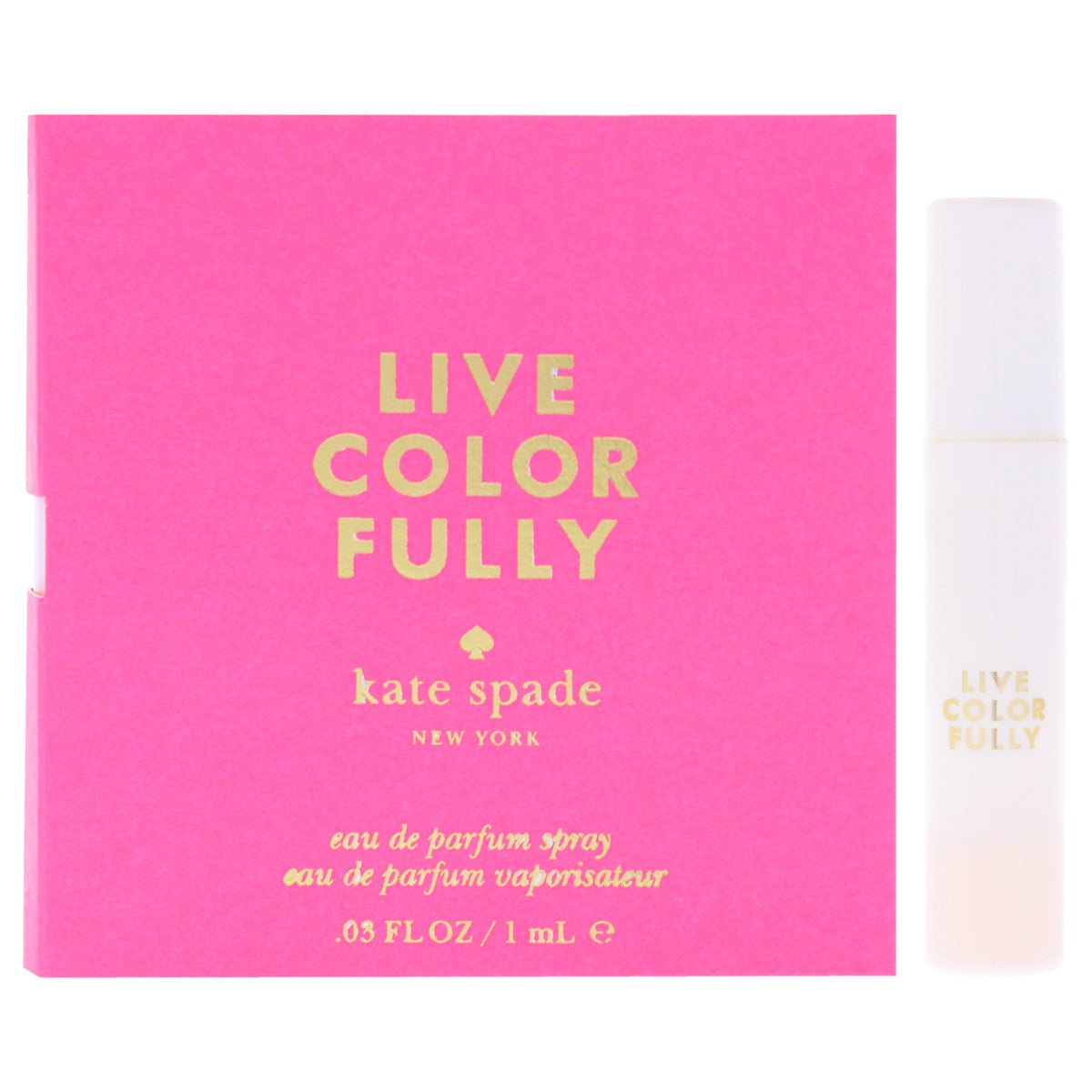 Kate Spade Live Colorfully Women's Fragrance Samples 0.03 FL OZ | 1 ML