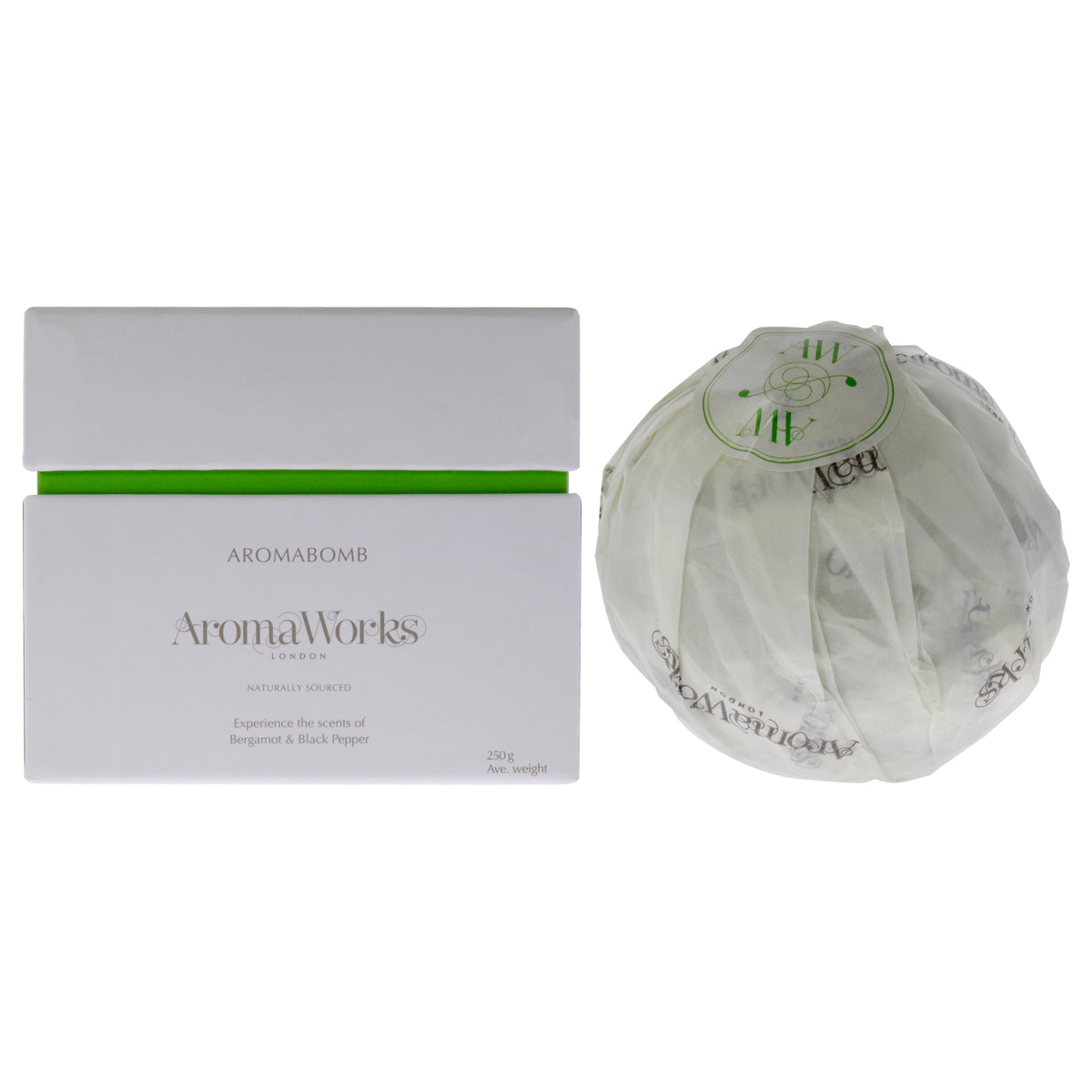 Aromaworks Inspire AromaBomb Single Unisex Bath Bombs 8.81 OZ | 250 ML