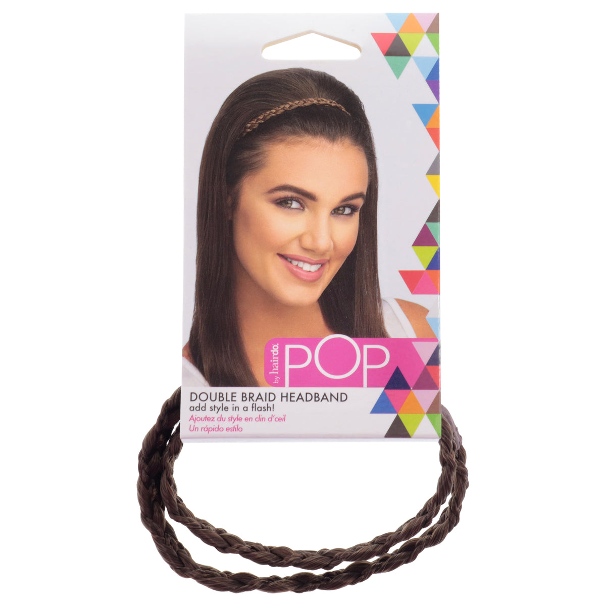 Hairdo Pop Double Braid Headband R10 Chestnut Women's Headbands 1 OZ | 28 G