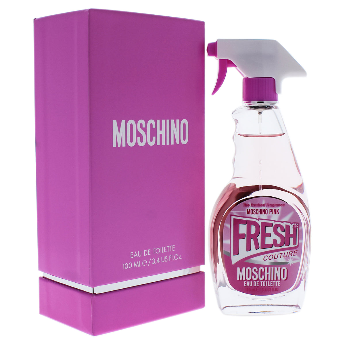 Moschino Pink Fresh Couture Women's Eau de Toilette 3.4 FL OZ | 100 ML