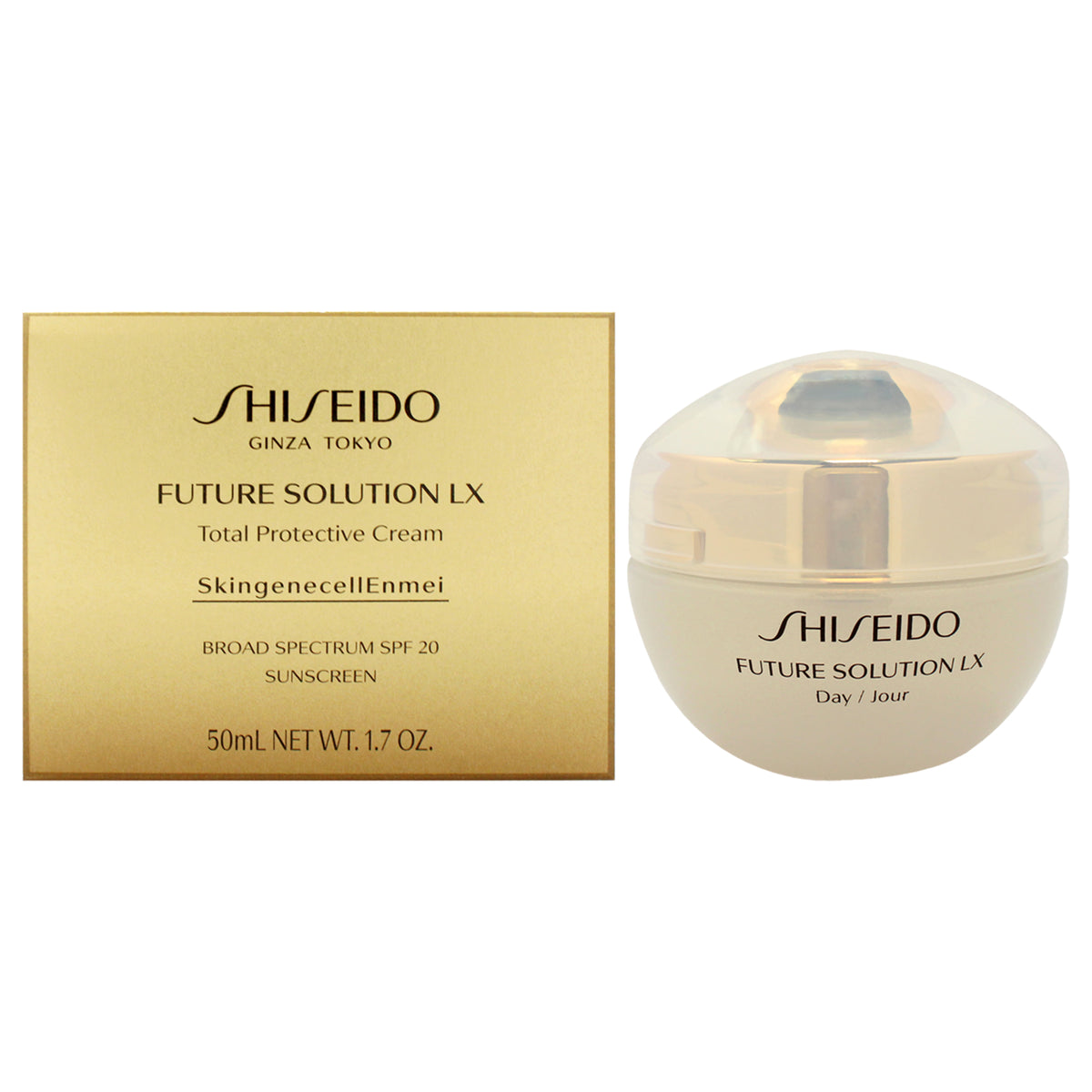 Shiseido Future Solution LX Total Protective Cream SPF 20 Unisex Face Creams & Moisturizers 1.8 FL OZ | 53 ML