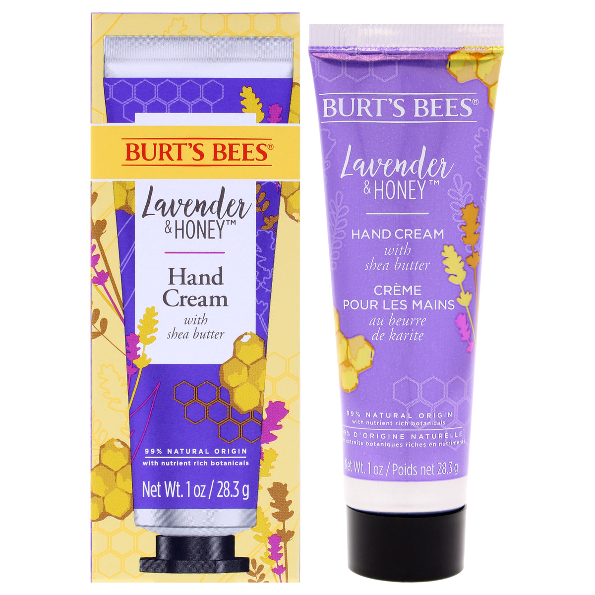 Burts Bees Lavender and Honey Hand Cream Unisex Hand Creams & Lotions 1 FL OZ | 30 ML