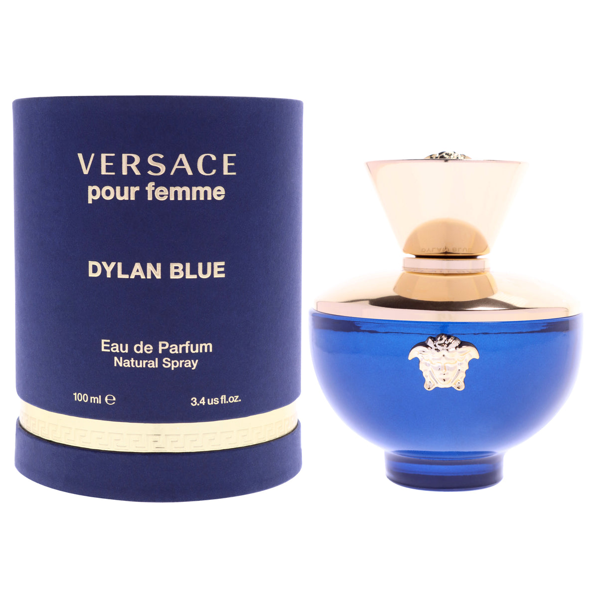 Versace Dylan Blue Women's Eau De Parfum 3.4 FL OZ | 100 ML