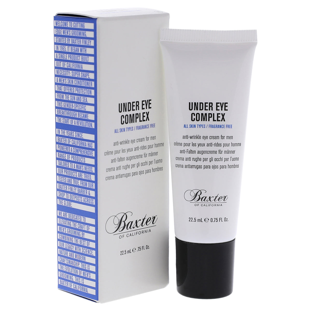 Baxter Of California Under Eye Complex Cream Men's Eye Creams 0.75 OZ | 22 G