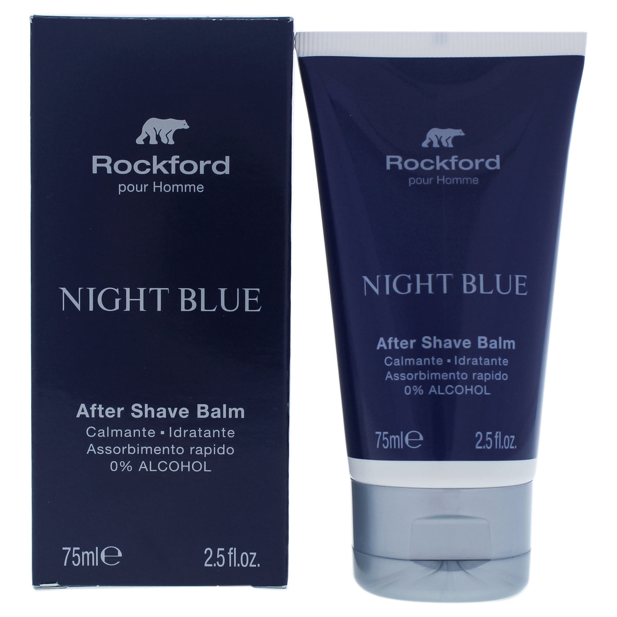 Rockford Night Blue After Shave Balm Men's After Shave Balms 2.5 FL OZ | 75 ML
