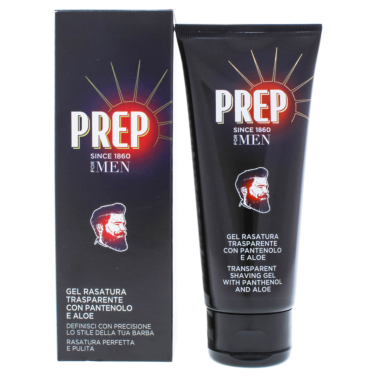 Prep Transparent Shaving Gel with Panthenol and Aloe Men's Shaving Gels 3.4 FL OZ | 100 ML