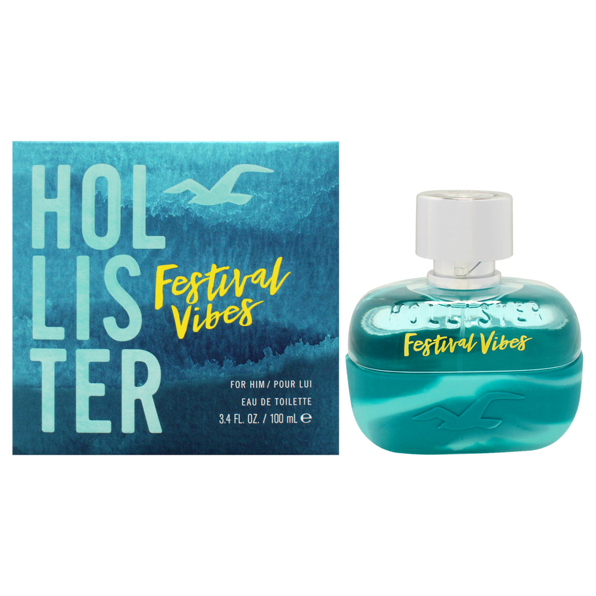 Hollister Festival Vibes Men's Eau De Toilette 3.4 FL OZ | 100 ML