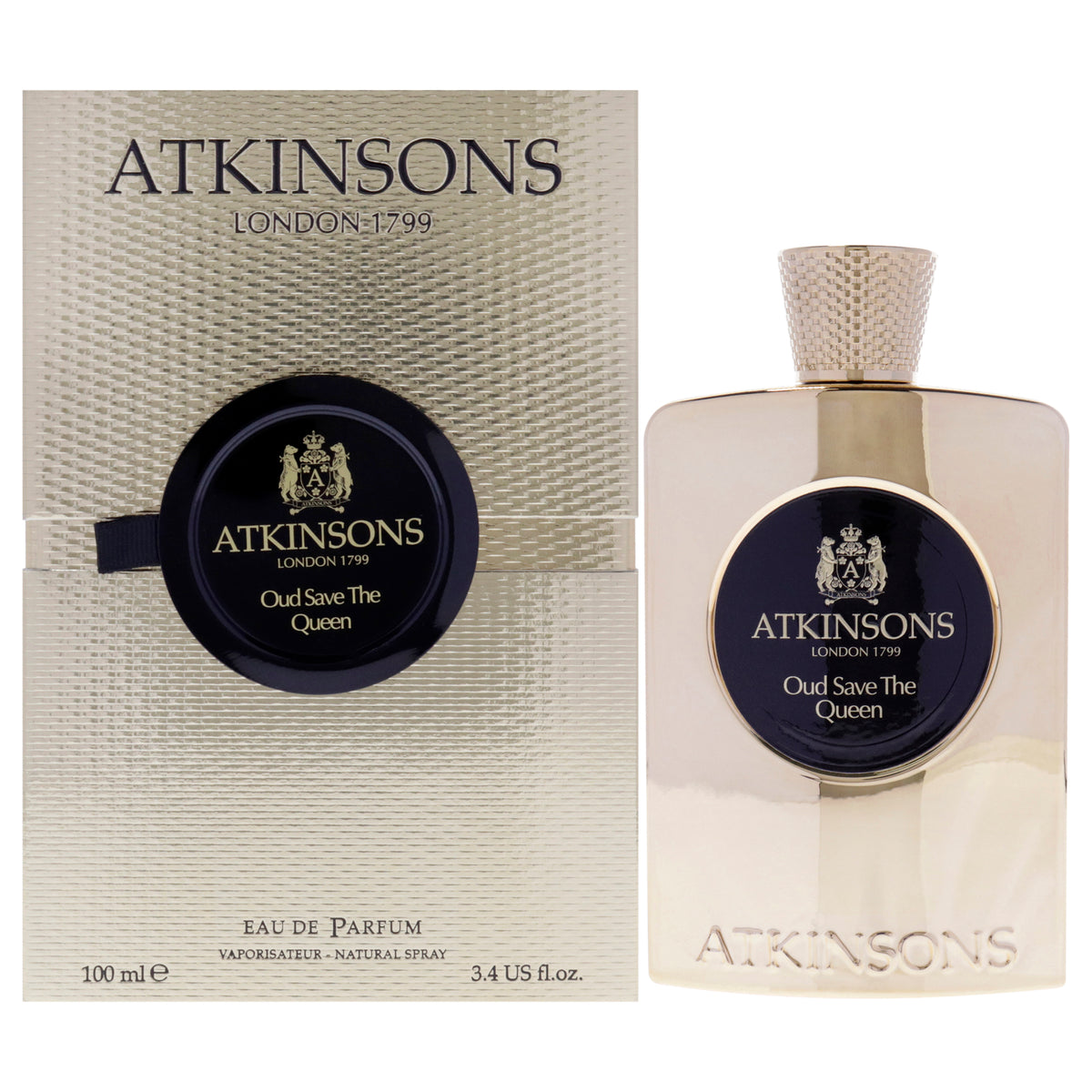 Atkinsons Oud Save The Queen Women's Eau De Parfum 3.4 FL OZ | 100 ML
