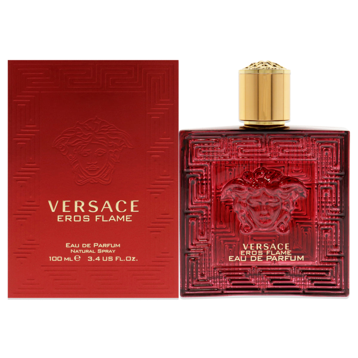 Versace Eros Flame Men's Eau de Parfum 3.4 FL OZ | 100 ML