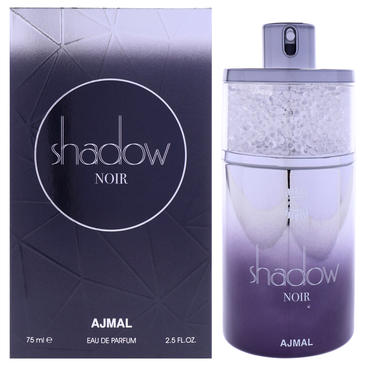 Ajmal Shadow Noir for Women's Eau de Parfum 2.5 OZ | 75 ML