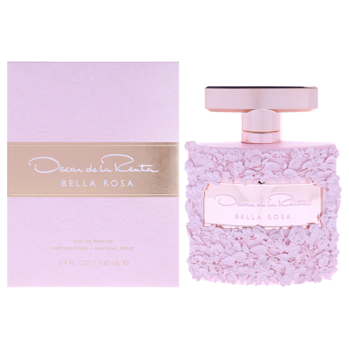 Oscar De La Renta Bella Rosa for Women's Eau de Parfum 3.4 FL OZ | 100 ML