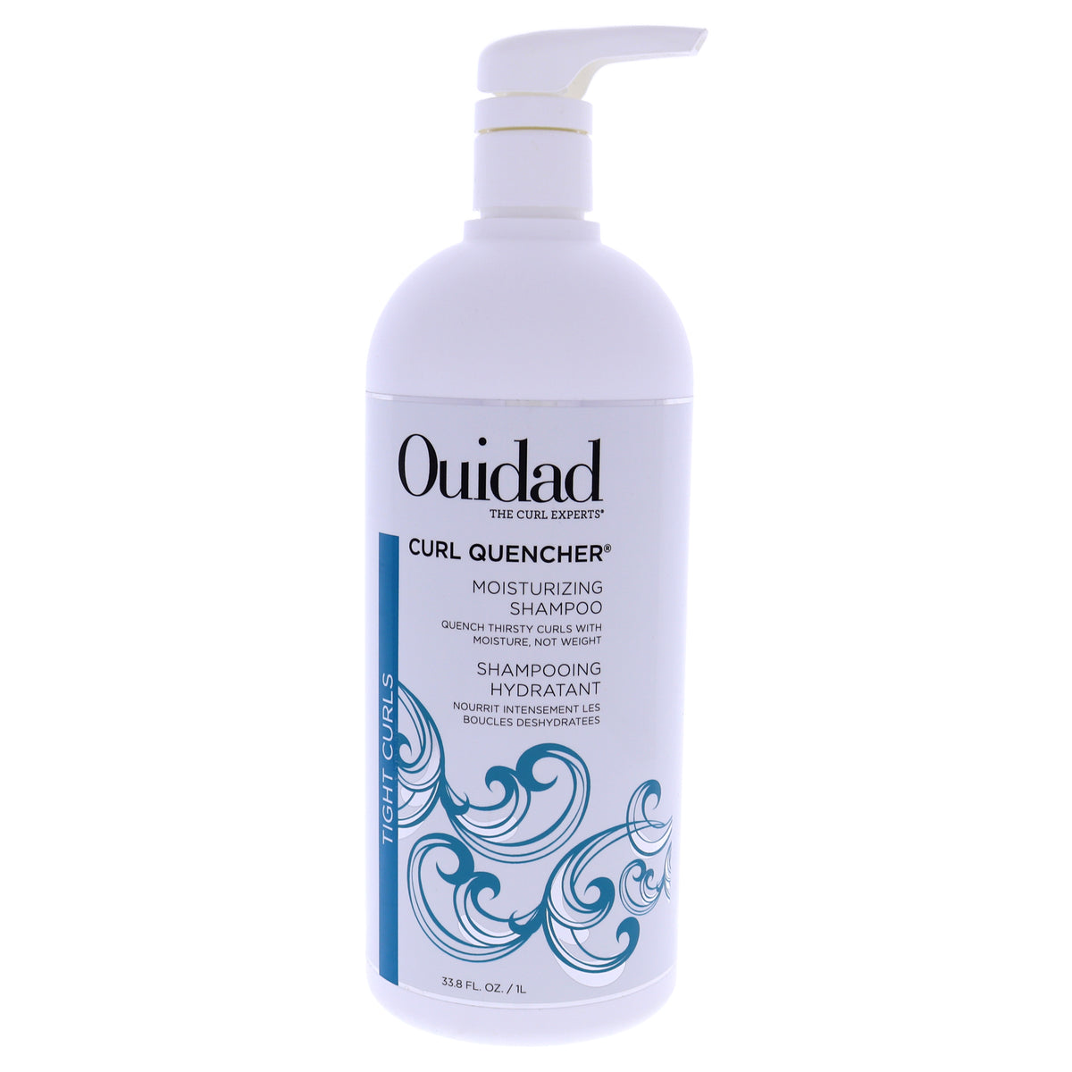 Ouidad Curl Quencher Moisturizing Shampoo Unisex Shampoos 33.8 FL OZ | 1000 ML