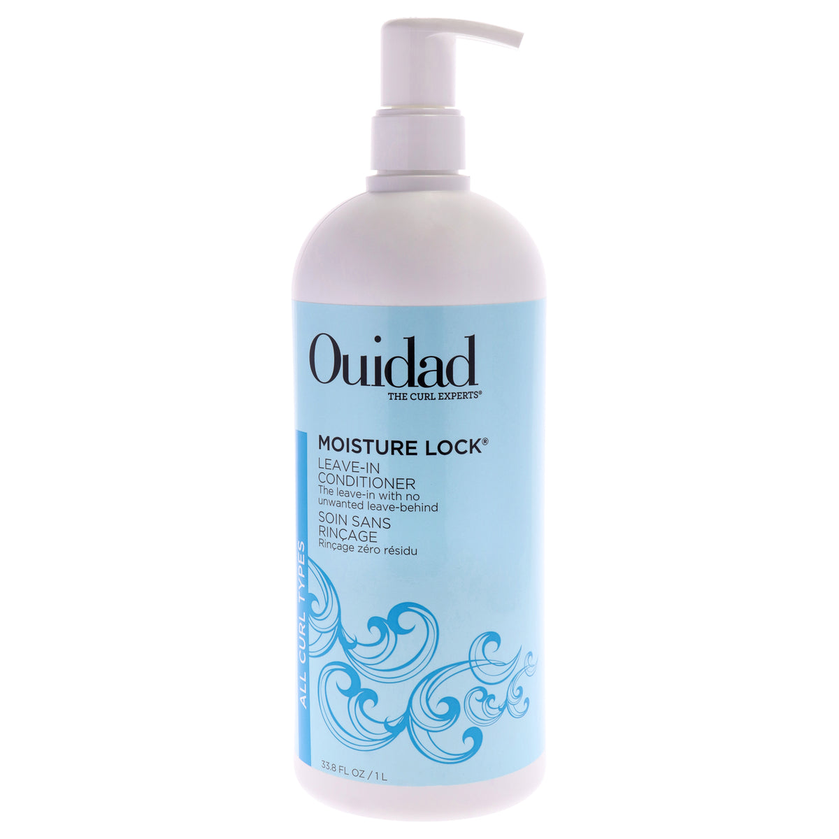 Ouidad Moisture Lock Leave-in Conditioner Unisex Conditioners 33.8 FL OZ | 1000 ML
