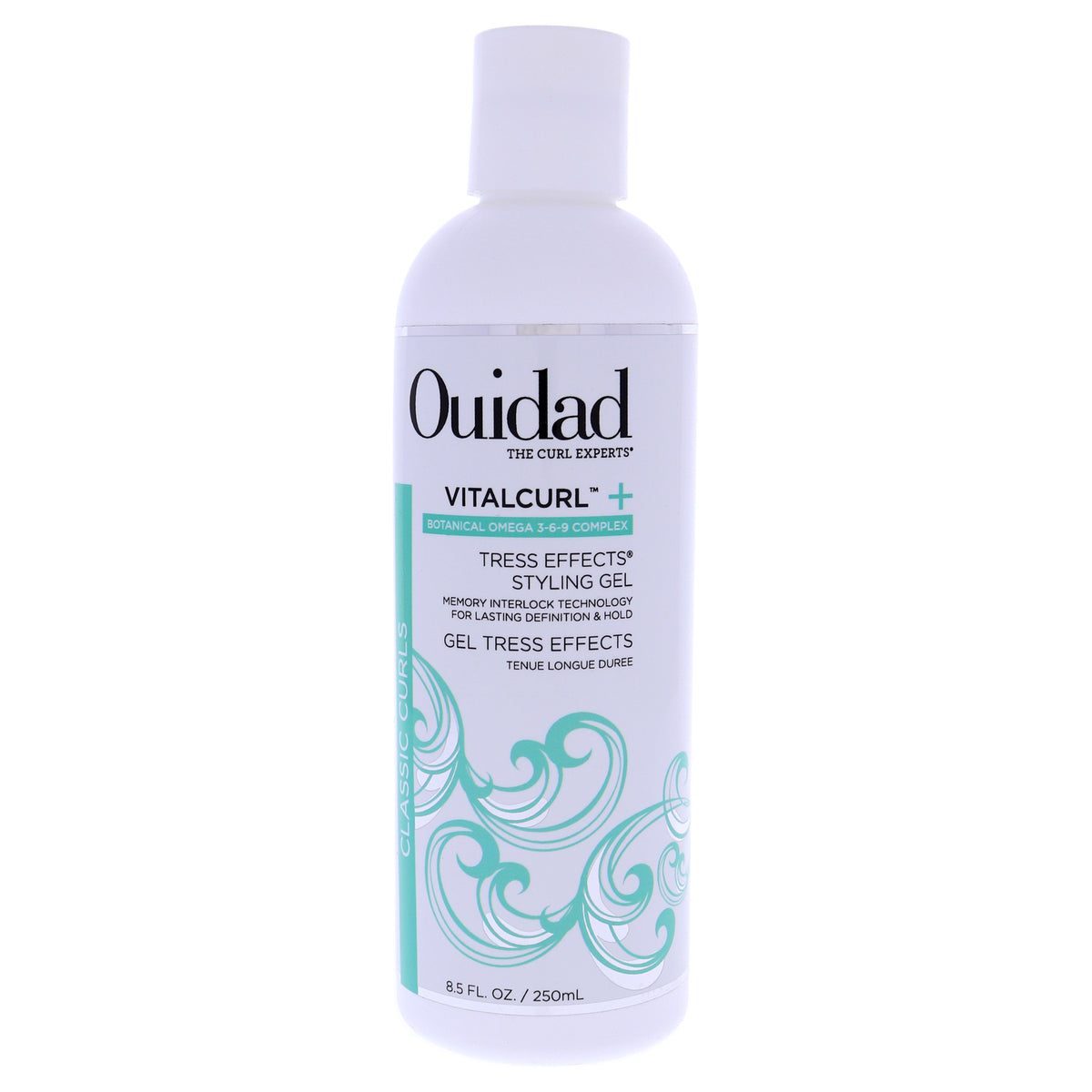 Ouidad VitalCurl Plus Tress Effects Styling Gel Unisex Hair Gels 8.5 FL OZ | 251 ML