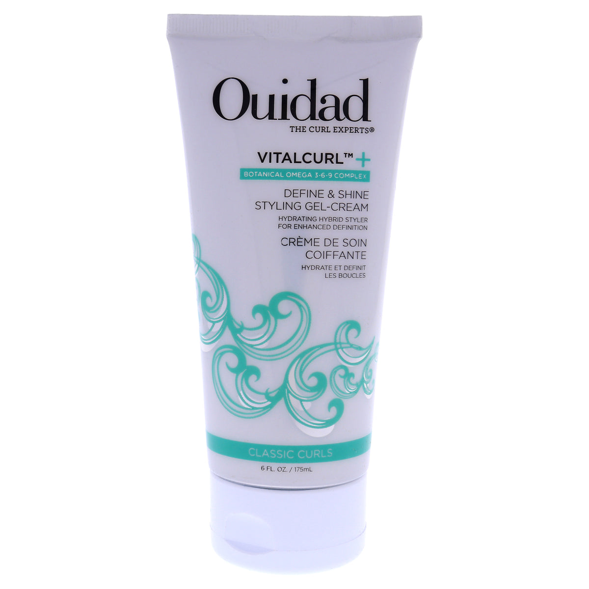Ouidad VitalCurl Plus Define and Shine Styling Gel-Cream Unisex Creams & Lotions 6 FL OZ | 177 ML