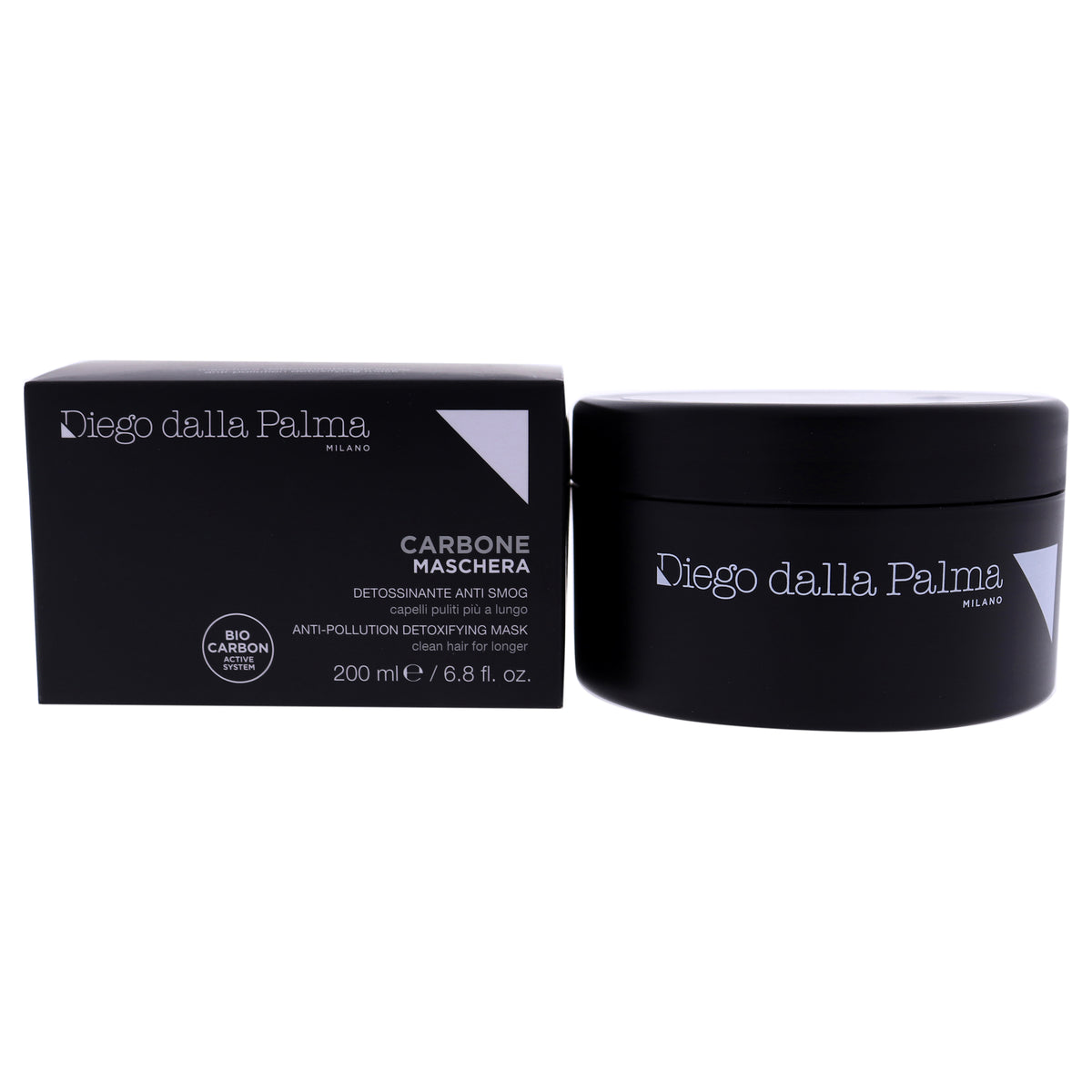 Diego Dalla Palma Carbone Anti-Pollution Detoxifying Mask Unisex Hair Masks 6.8 OZ | 201 ML
